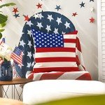 Patriotic Throw Pillow Covers – Set of 4