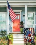 4th of July Double-Sided Garden Flag, 12x18