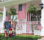 4th of July Double-Sided Garden Flag, 12x18