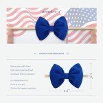 4th of July Baby Headbands - 4 Pack