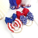 4th of July Baby Headbands - 4 Pack