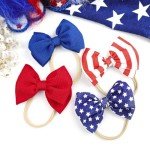 4th of July Baby Headbands - 4 Pack