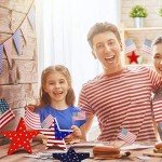 Independence Day Wooden Star Blocks – 3 Pack
