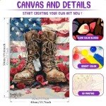 Fourth of July Paint by Numbers Kit