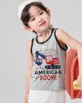 Patriotic 4th of July Tank for Toddler Boys