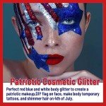 Colorful Chunky Body Glitter for Festive Looks