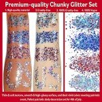 Colorful Chunky Body Glitter for Festive Looks