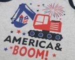 Patriotic 4th of July Tank for Toddler Boys