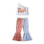 Toddler Girl 4th of July Outfit Set