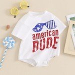 Cute Baby Fourth of July Outfit Romper