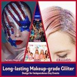 Colorful Chunky Body Glitter for Festive Looks