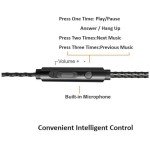 Metal Earbuds with Microphone - 2 Pack