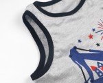 Patriotic 4th of July Tank for Toddler Boys