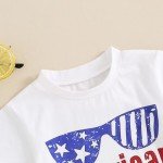 Cute Baby Fourth of July Outfit Romper