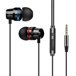Metal Earbuds with Microphone - 2 Pack