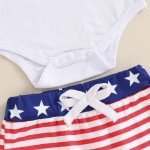 Baby Boy's 4th of July Outfit Set
