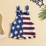Stars and Stripes Baby Outfit for 4th of July