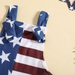 Stars and Stripes Baby Outfit for 4th of July