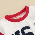 Fourth of July Baby Romper - USA Design