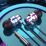 Metal Earbuds with Microphone - 2 Pack