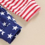 Baby Boys’ 4th of July Outfit Set