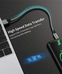 5-Pack Fast Charging USB A to C Cables
