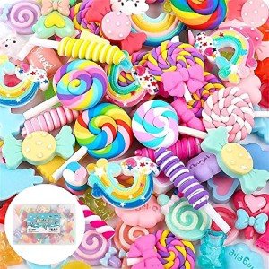Kawaii Candy Charms Set for DIY Crafts