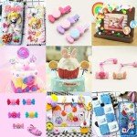 Kawaii Candy Charms Set for DIY Crafts