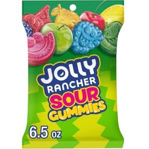 Jolly Rancher Sour Gummies Assorted Fruit Bag