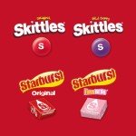 Skittles and Starburst Assorted Candy Variety Pack