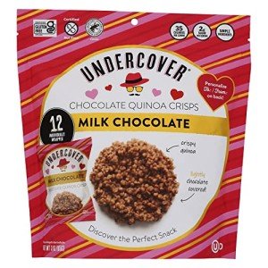 Valentine's Milk Chocolate Quinoa Crisps, 3oz