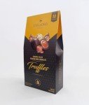 Caramel-Filled Dark Chocolate Truffles – 10 Count