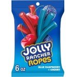 Blue Raspberry & Cherry Jolly Rancher Rope Candy 6 oz