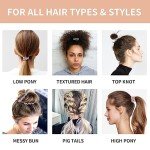 10-Pack Spiral Hair Ties - Stylish & Damage-Free