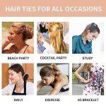 10-Pack Spiral Hair Ties - Stylish & Damage-Free