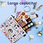 Volleyball Makeup Bag - Perfect Gift for Teens