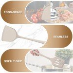 Silicone Cooking Utensils Set of 5 - Khaki