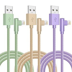 3-Pack MFi Certified 6FT iPhone Charging Cables