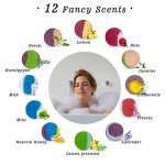 12PCS Essential Oil Bath Bomb Set under $10