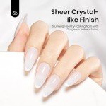 Milky White Jelly Gel Nail Polish - 15ml