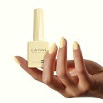 Pastel Yellow Gel Nail Polish for DIY Manicures