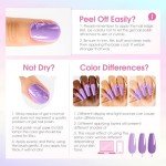30PCS Gel Nail Polish Set - Classic Colors & Coats