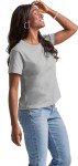 Hanes Women's Cotton Crewneck Tee - Light Steel