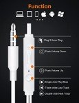Wired Headphones with Mic for All 3.5mm Devices