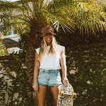 Black Cotton Bucket Hat for Summer Fun