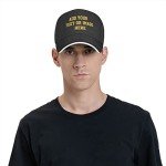 Personalized Adjustable Black Baseball Caps for Everyone