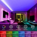 20ft RGB Remote Control LED Strip Lights