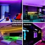 20ft RGB Remote Control LED Strip Lights