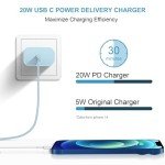 Fast 20W iPhone Charger with 6FT Cable