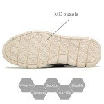Men's Grey Casual Knit Dress Sneakers Under $10